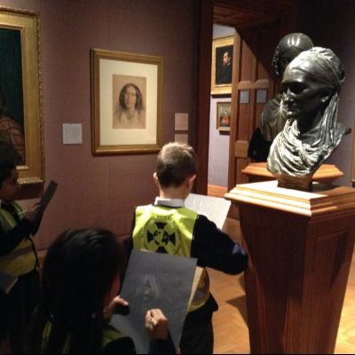 Our trips to the National Portrait Gallery!